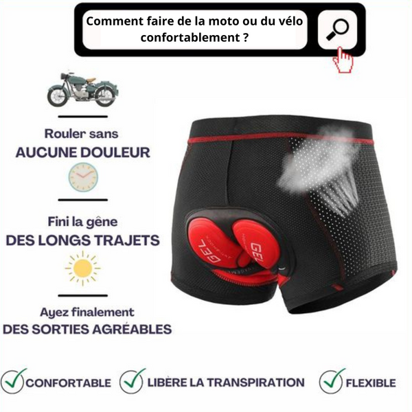 CULOTTE UNISEXE POUR MOTO ET VÉLO | KAMPO™
